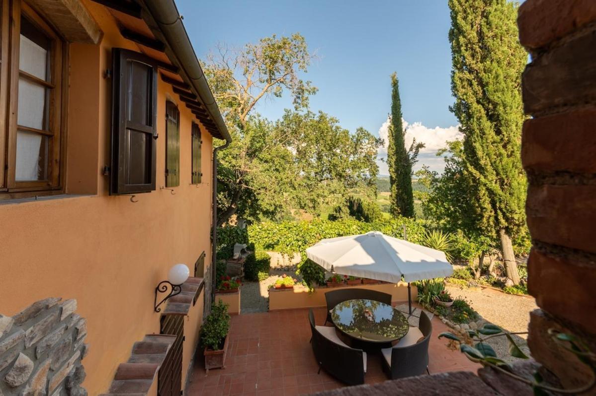 Il Leccio - Casa Toscana San Gimignano Gambassi Terme Ngoại thất bức ảnh